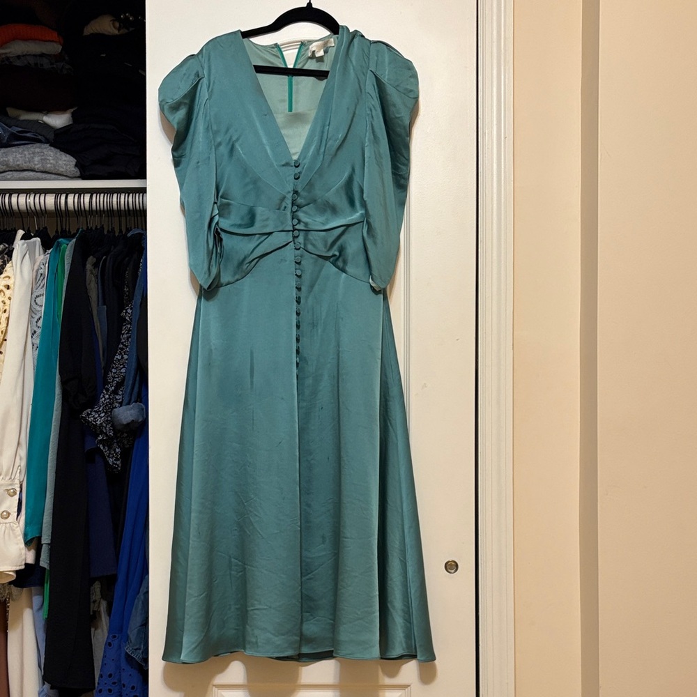 Elegant Jonathan Simkhai Teal Dress